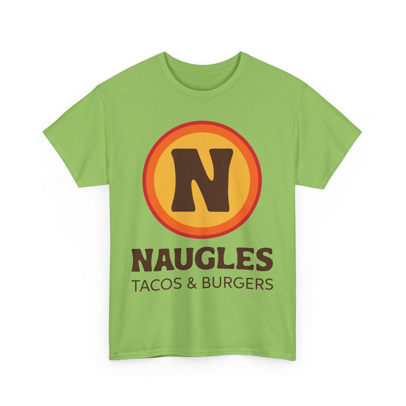 Load image into Gallery viewer, Naugles Tacos & Burgers Vintage Fast Food Logo Restaurant T-Shirt