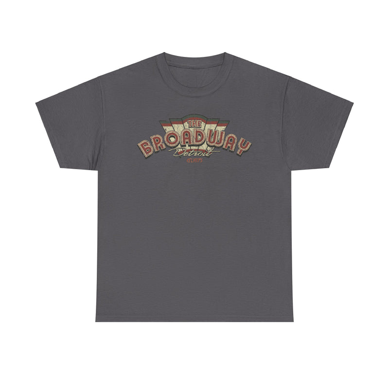 Load image into Gallery viewer, The Broadway Detroit 1975 Michigan Luxury Clothing Store T-shirt
