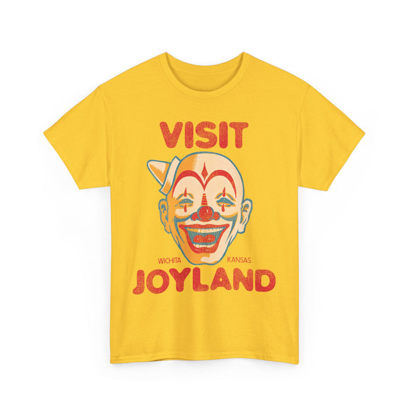 Load image into Gallery viewer, Visit Joyland Amusement Park 1949 Wichita Kansas Theme Park Clown T-shirt