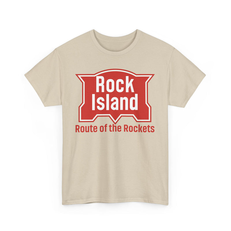 Load image into Gallery viewer, Rock Island Route of Rockets Vintage Railroad Logo T-Shirt