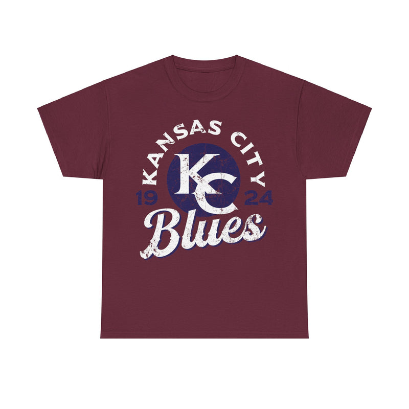 Load image into Gallery viewer, Kansas City Blues Est 1924 Missouri Baseball T-shirt