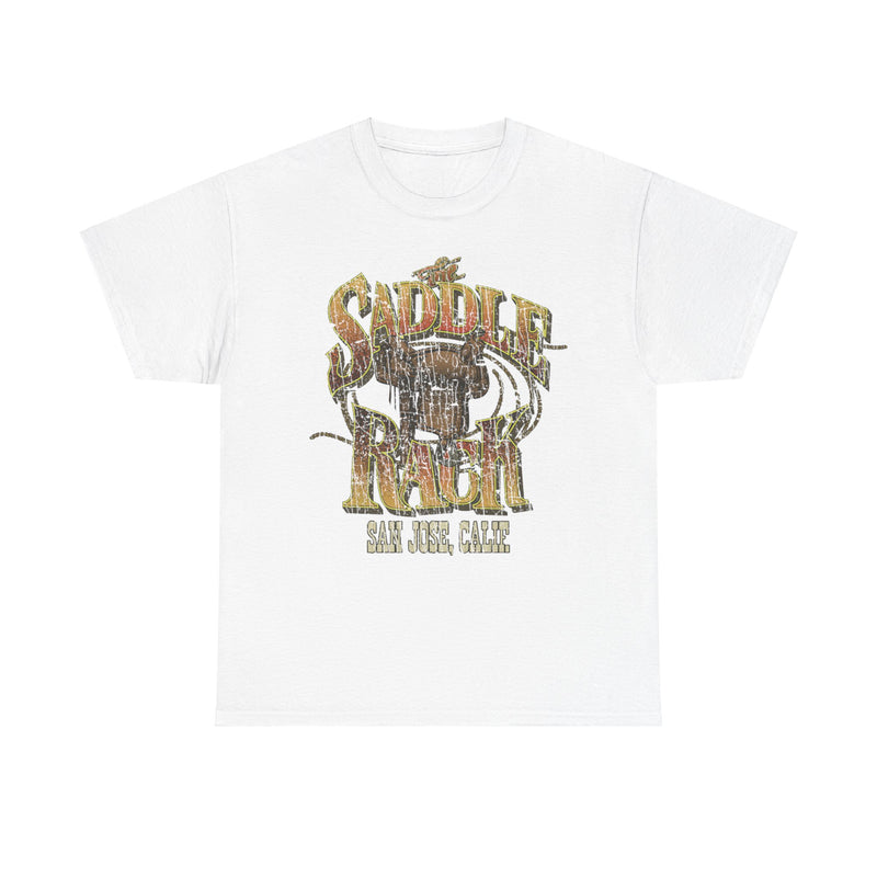 Load image into Gallery viewer, The Saddle Rack San Jose 1976 California Country Music Dancing Nightclub T-shirt
