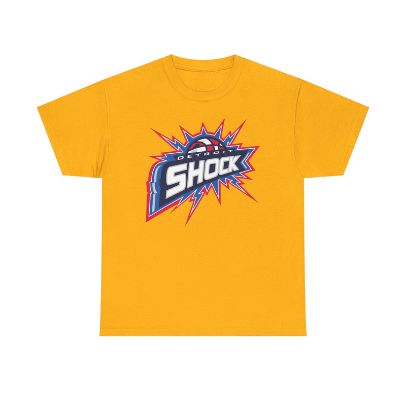 Load image into Gallery viewer, Detroit Shock Michigan Women's National Basketball Association 1998-2009 T-shirt