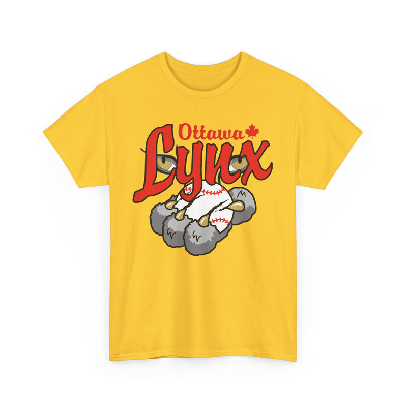 Load image into Gallery viewer, Ottawa Lynx Canada 1993-2007 International League Baseball T-shirt