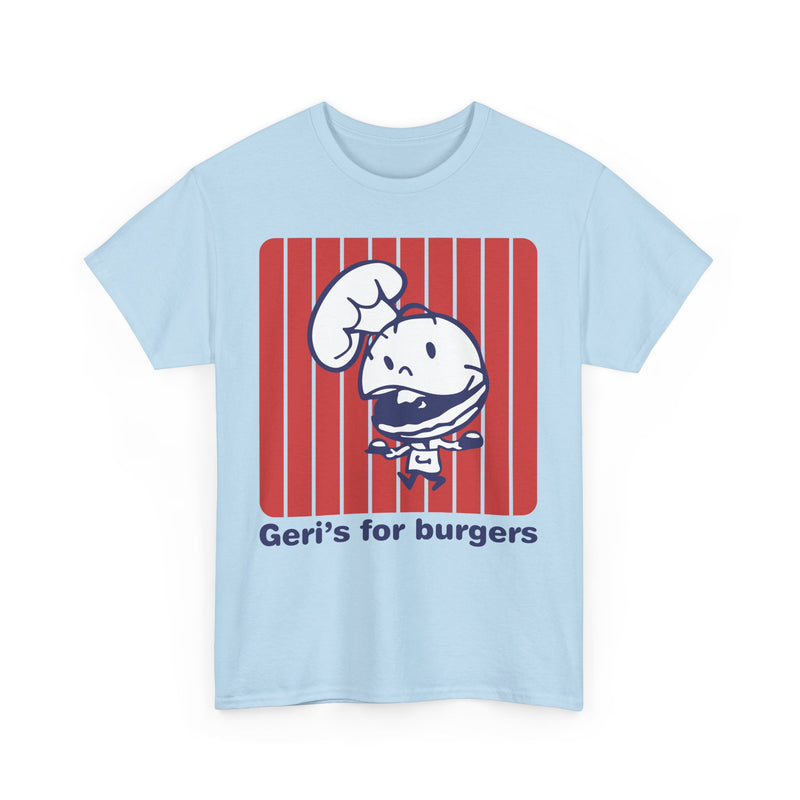 Load image into Gallery viewer, Geri's For Burgers Vintage Restaurant Chain Logo Diner T-Shirt
