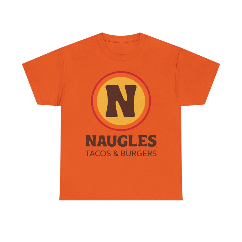 Load image into Gallery viewer, Naugles Tacos & Burgers Vintage Fast Food Logo Restaurant T-Shirt