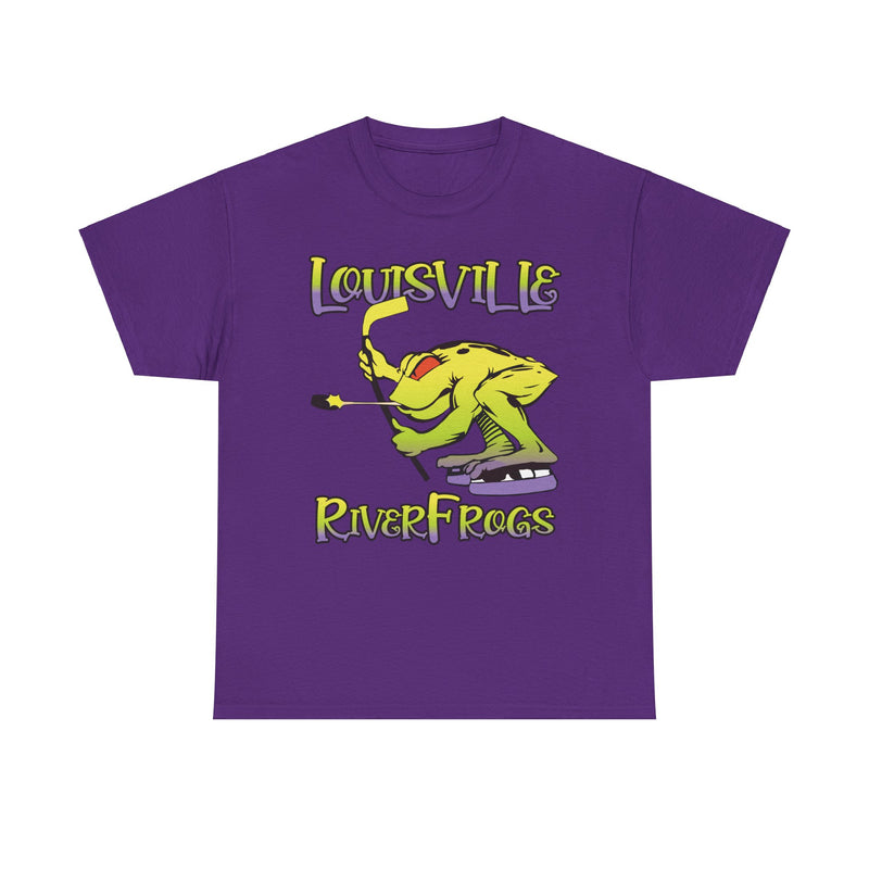 Load image into Gallery viewer, Louisville RiverFrogs East Coast Hockey League 1995-1998 Kentucky T-shirt