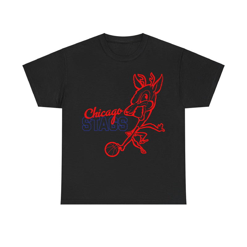 Load image into Gallery viewer, Chicago Stags Basketball Nostalgic Retro T-shirt