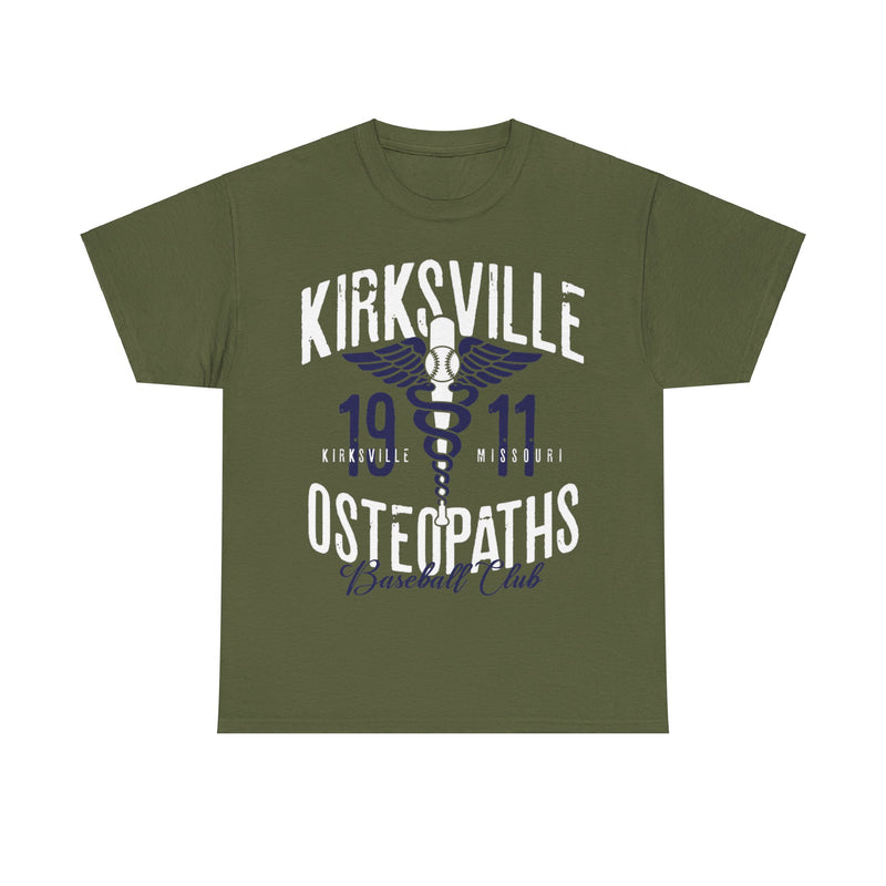 Load image into Gallery viewer, Kirksville Osteopaths Est 1911 Missouri Baseball T-shirt