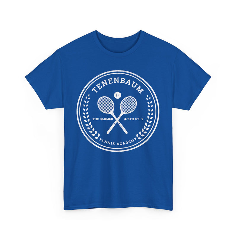 Load image into Gallery viewer, Tenenbaum Tennis Academy - The Tenenbaums Comedy Movie 2001 Racket Logo T-shirt