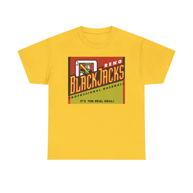 Load image into Gallery viewer, Reno Blackjacks Nevada Baseball 1999 T-shirt