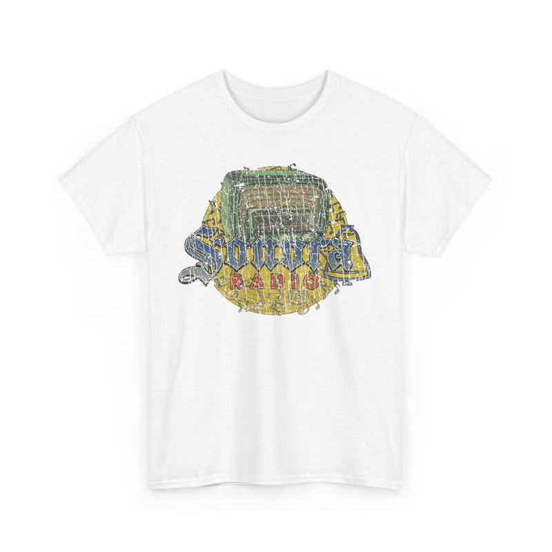 Load image into Gallery viewer, Sonora Radio 1938 Pennsylvania Broadcast Station T-shirt