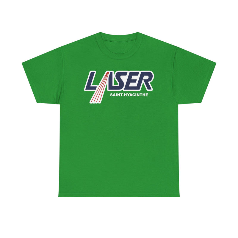 Load image into Gallery viewer, St. Hyacinthe Laser Quebec Canada Hockey 1989-1996 T-shirt