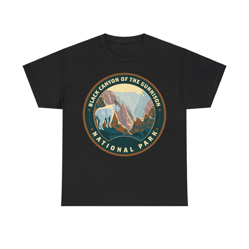 Load image into Gallery viewer, Black Canyon of the Gunnison National Park Colorado Round Logo T-shirt