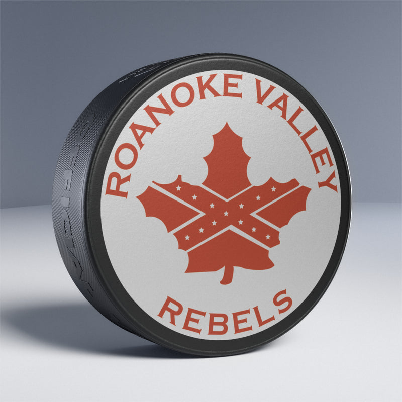 Load image into Gallery viewer, Roanoke Valley Rebels Virginia 1970-1976 Hockey Puck