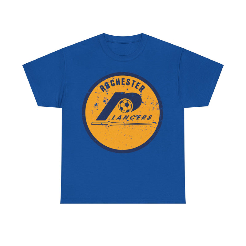 Load image into Gallery viewer, Rochester Lancers Logo New York Soccer Team T-shirt