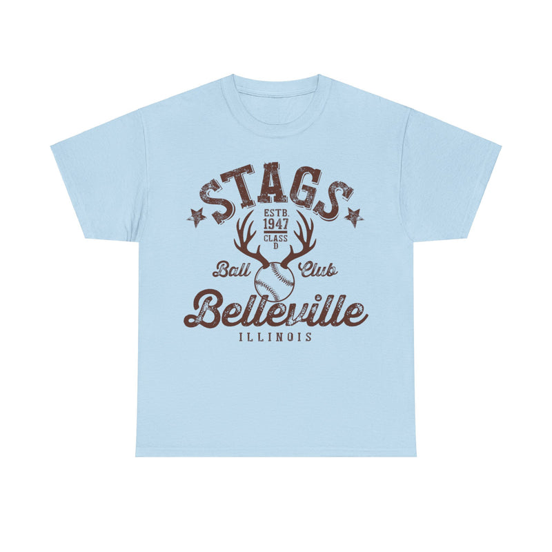 Load image into Gallery viewer, Belleville Stags Est 1947 Illinois Baseball T-shirt