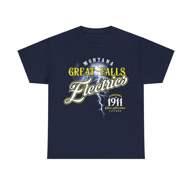 Load image into Gallery viewer, Great Falls Electrics Est 1911 Montana Baseball T-shirt