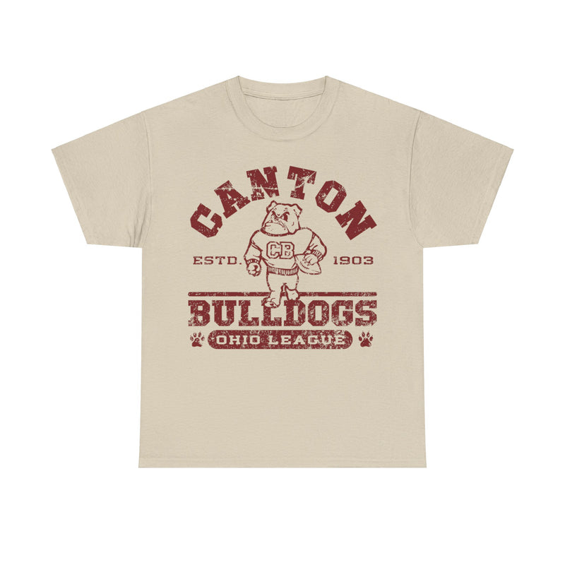 Load image into Gallery viewer, Canton Bulldogs Ohio Est 1903 Football Team T-shirt