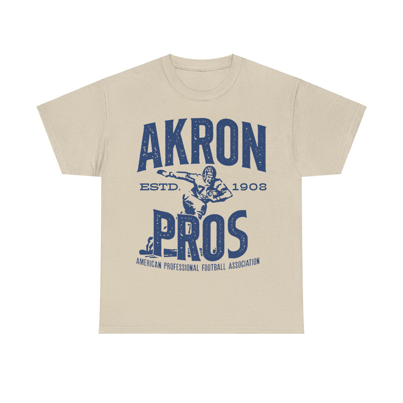 Load image into Gallery viewer, Akron Pros Est 1908 Ohio Football Team T-shirt