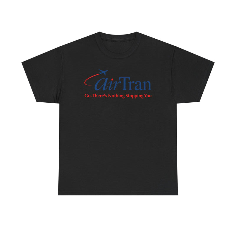 Load image into Gallery viewer, Air Tran Go There's Nothing Stopping You Vintage Airline Logo Aviation T-shirt