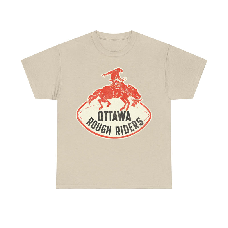 Load image into Gallery viewer, Ottawa Rough Riders Retro Nostalgic Football T-shirt