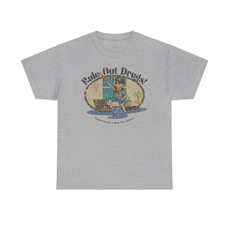 Load image into Gallery viewer, Rule Out Drugs 1986 Political Drug-free T-shirt