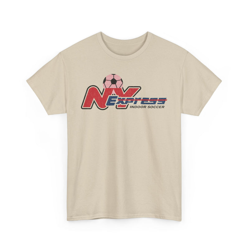 Load image into Gallery viewer, New York Express Major Indoor Soccer League 1986-1987 T-shirt