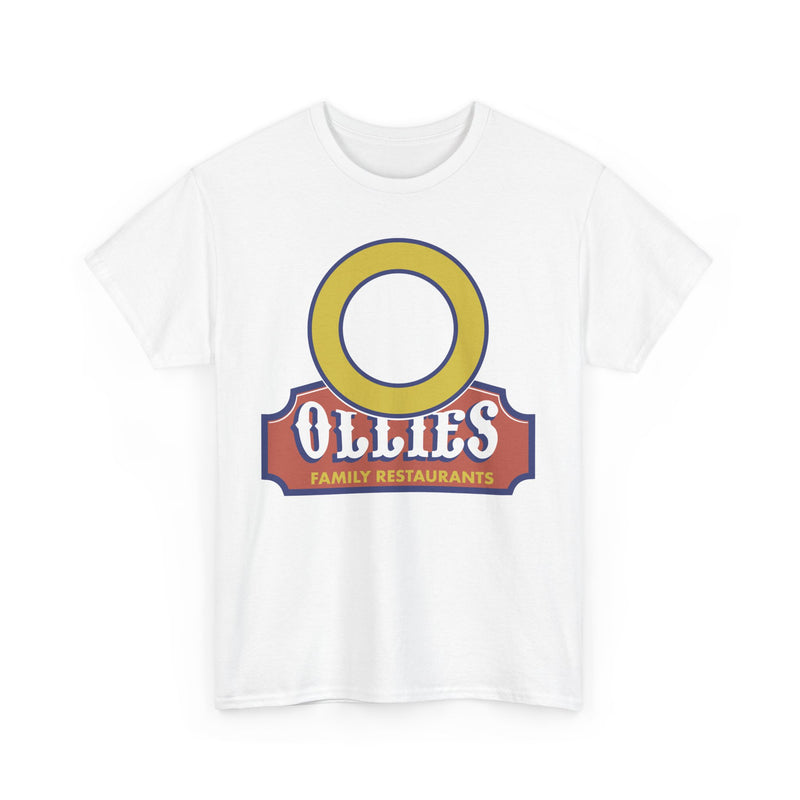 Load image into Gallery viewer, Ollies Family Restaurants Vintage Logo Defunct Restaurant Chain T-Shirt