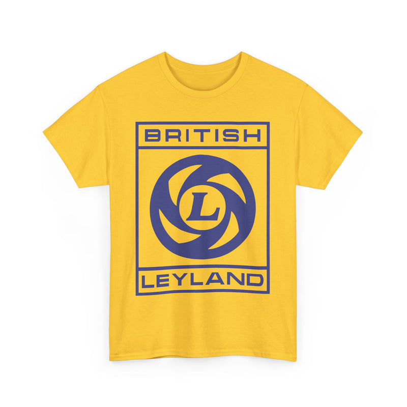 Load image into Gallery viewer, British Leyland Blue L Logo UK Automotive Corporation T-shirt