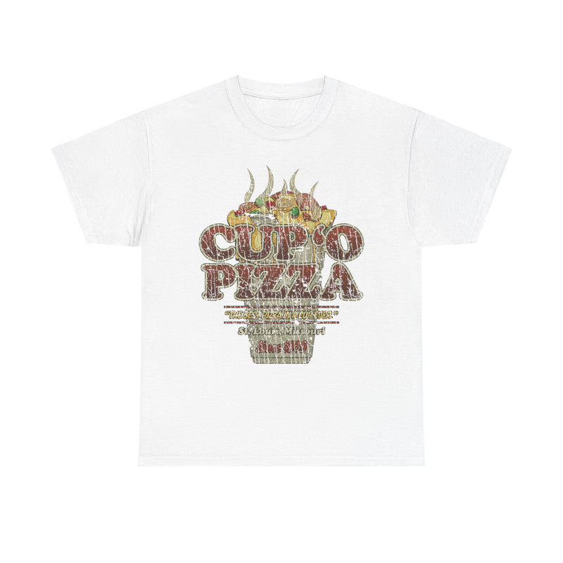 Load image into Gallery viewer, Cup O Pizza In a Cup Missouri Restaurant T-shirt