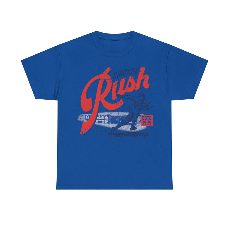 Load image into Gallery viewer, Chicago Rush Est 1999 Illinois Football Team T-shirt