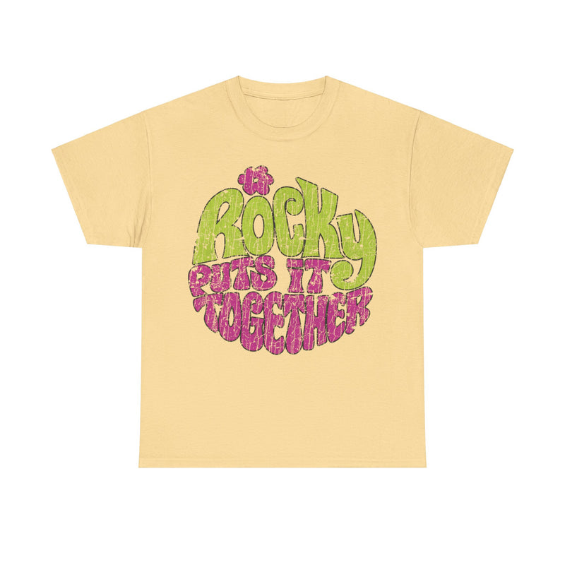 Load image into Gallery viewer, Rocky Puts It Together 1970 TV Show Nostalgic T-shirt