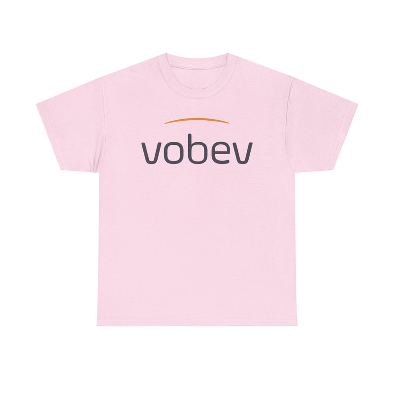 Load image into Gallery viewer, Vobev T-Shirt Defunct Beverage Company Bankrupt Logo Tee