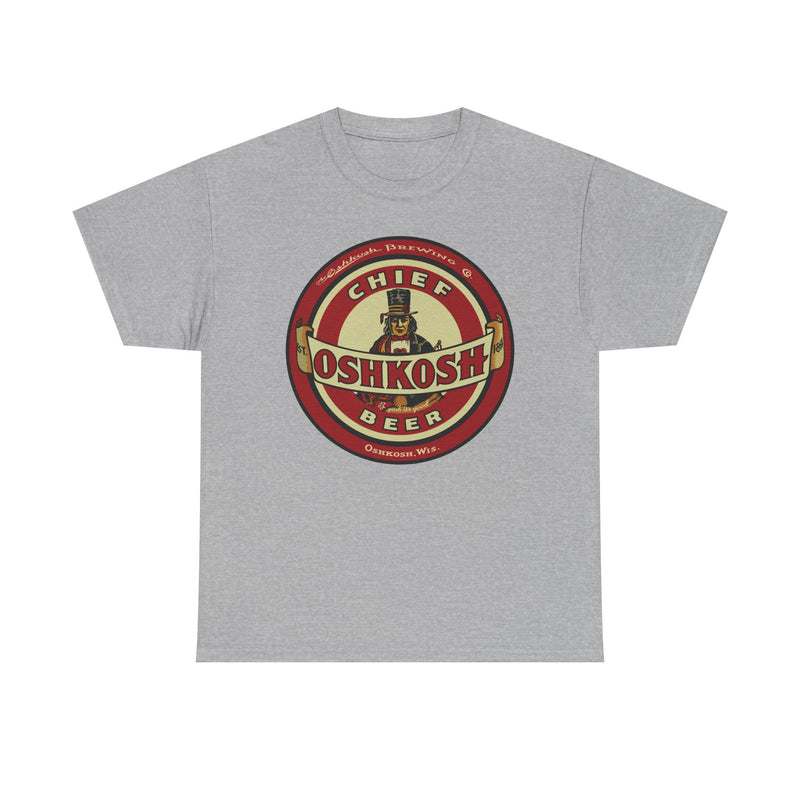 Load image into Gallery viewer, Oshkosh Beer Chief Logo Brewing Co Wisconsin T-Shirt