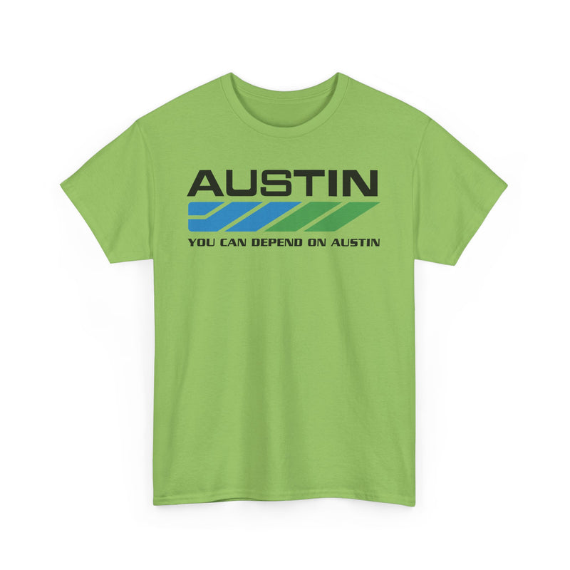 Load image into Gallery viewer, Austin Motor Company British Classic Car Logo Dependable T-shirt