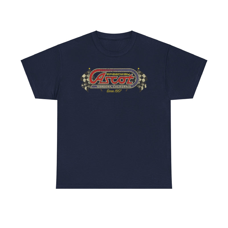 Load image into Gallery viewer, Ascot Speedway 1957 Gardena California Car T-shirt