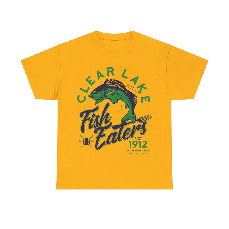 Load image into Gallery viewer, Clear Lake Fish Eaters Iowa State League Baseball T-shirt