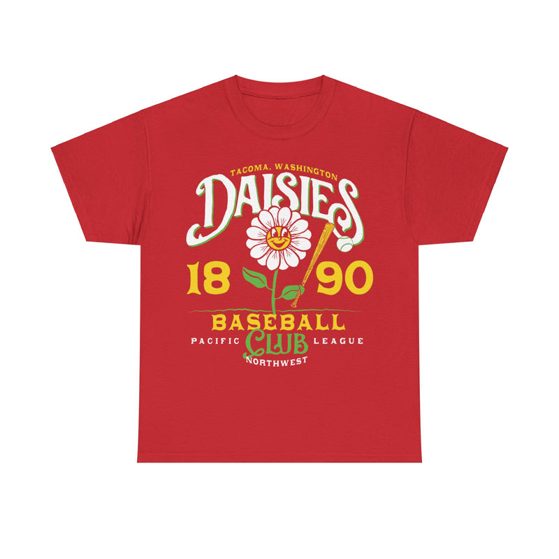 Load image into Gallery viewer, Tacoma Daisies Est 1890 Washington Baseball T-shirt