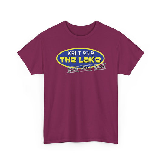 KRLT 93.9 The Lake T-Shirt - Radio Station Logo Tee - Rock Music