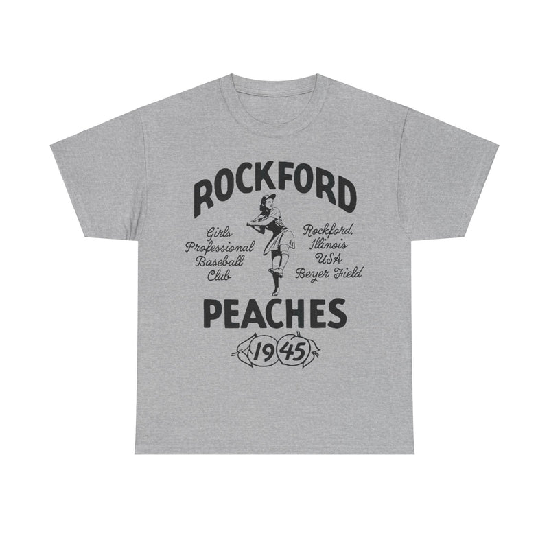 Load image into Gallery viewer, Rockford Illinois Peaches Nostalgic Retro Baseball Team T-shirt
