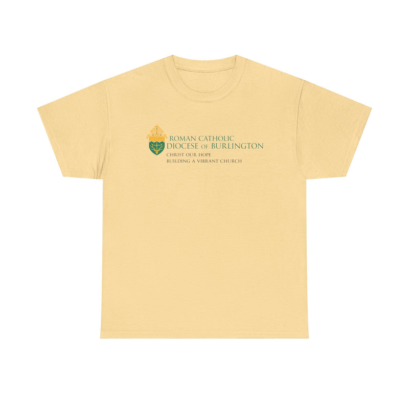 Load image into Gallery viewer, Diocese of Burlington T-Shirt - Catholic Church Logo Tee - Vermont Religious