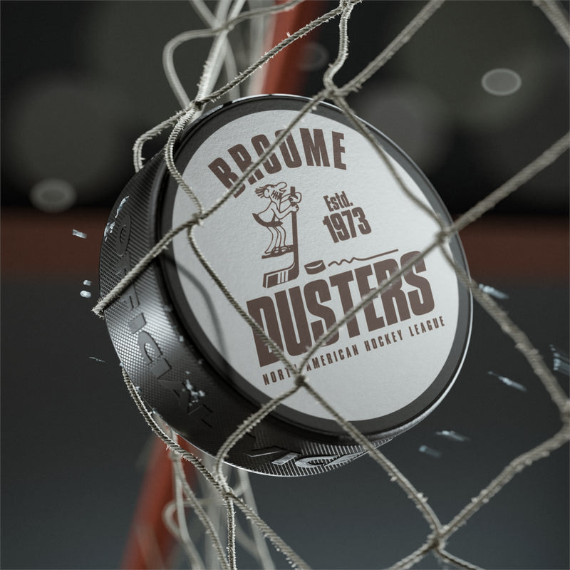 Load image into Gallery viewer, Broome Dusters 1973 Nostalgic Retro Hockey Puck