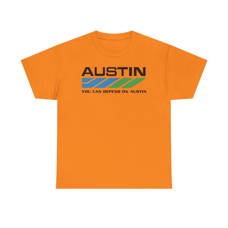 Load image into Gallery viewer, Austin Motor Company British Classic Car Logo Dependable T-shirt