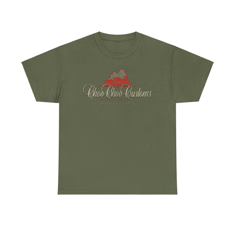 Load image into Gallery viewer, Choo Choo Customs Store 1975 Distressed Print T-shirt