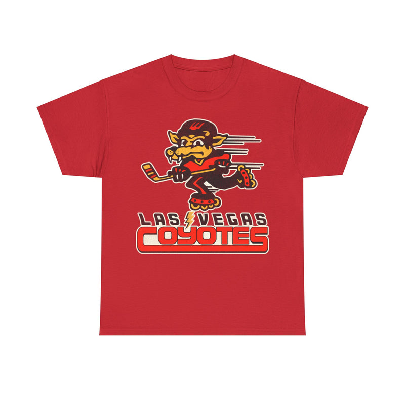 Load image into Gallery viewer, Las Vegas Coyotes Logo Nostalgic Roller Hockey T-shirt