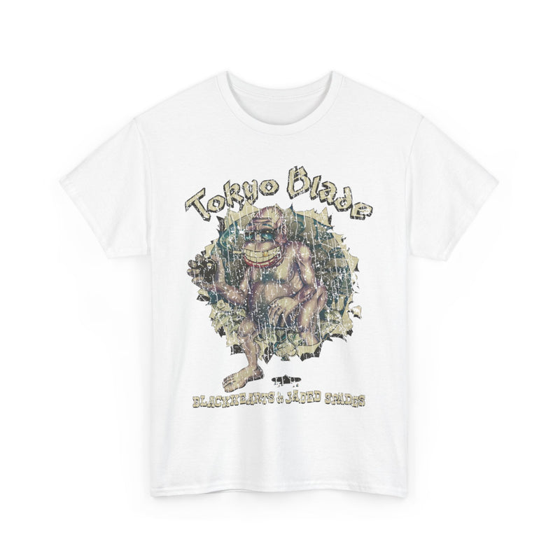 Load image into Gallery viewer, Tokyo Blade Black Hearts Jaded Spades Music Rock T-shirt