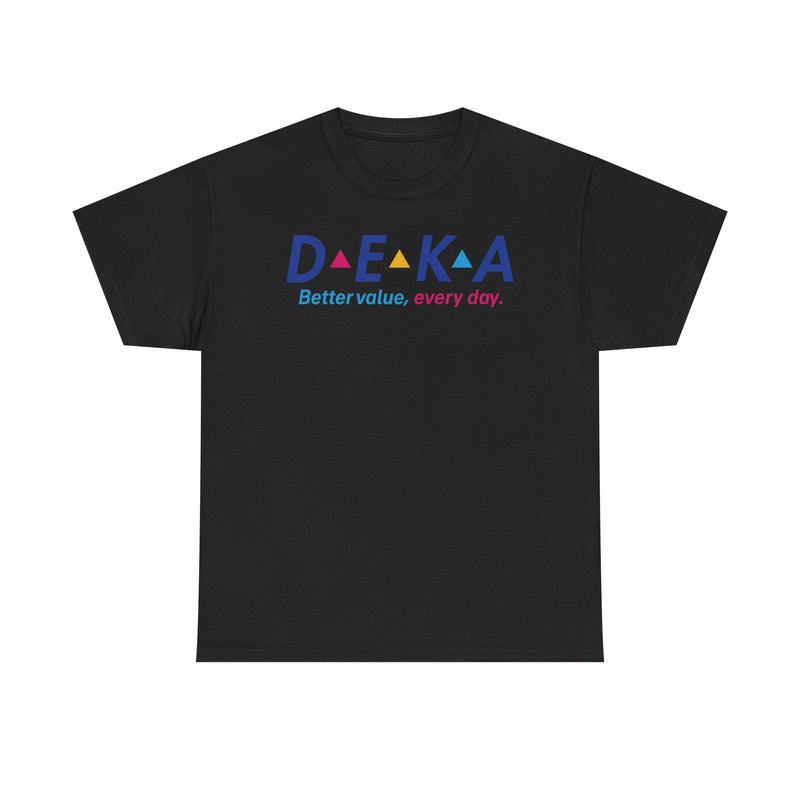 Load image into Gallery viewer, DEKA Better Value Every Day Vintage Logo T-Shirt