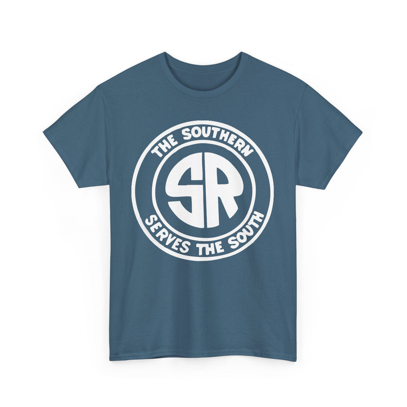 Load image into Gallery viewer, Southern Railway 1894-1982 Serves The South Train Historical T-shirt