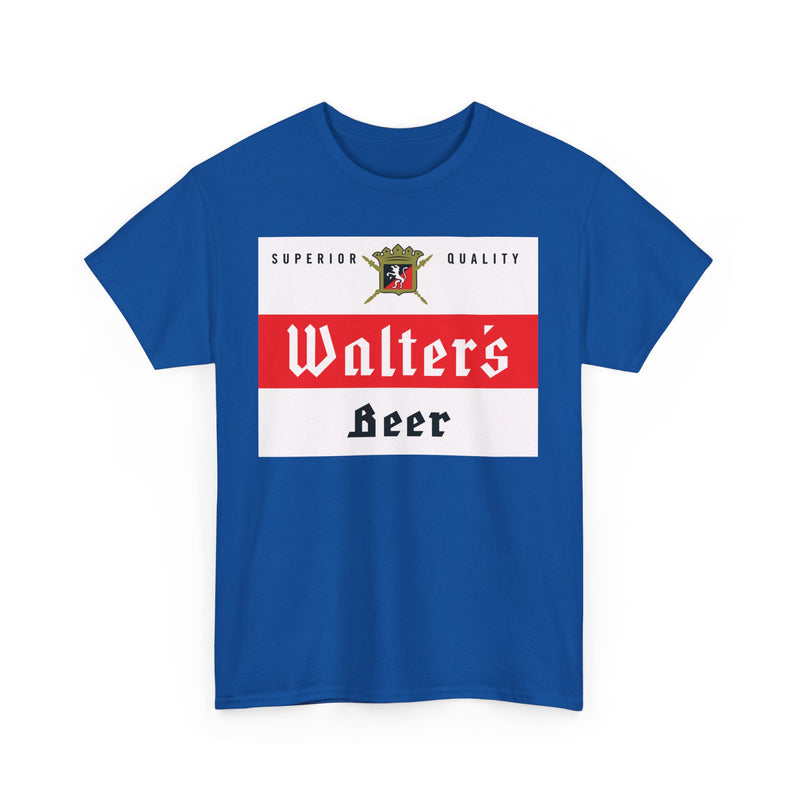 Load image into Gallery viewer, Walter's Beer Superior Quality Logo Brewery Brand T-Shirt